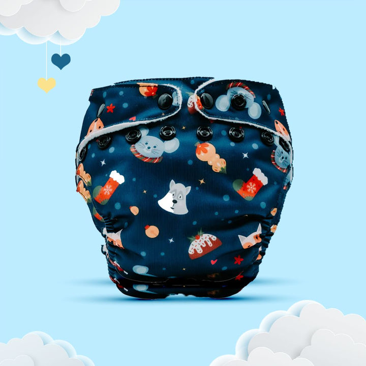 Space Boy Bumfy Melo Diapers Bumfy