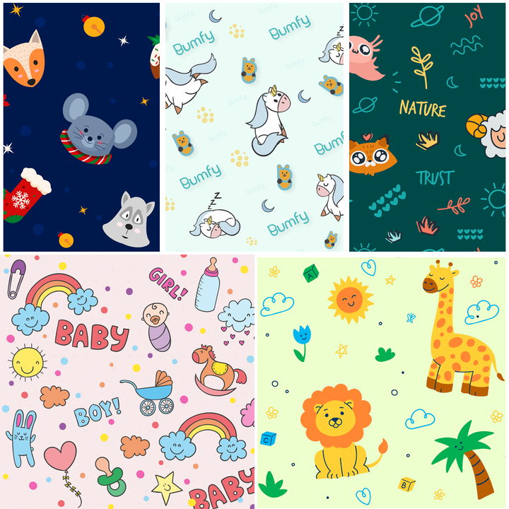 Pack of 5 Melo Diapers