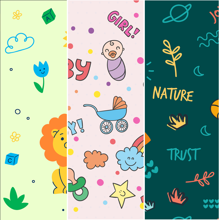 Pack of 3 Melo Diapers