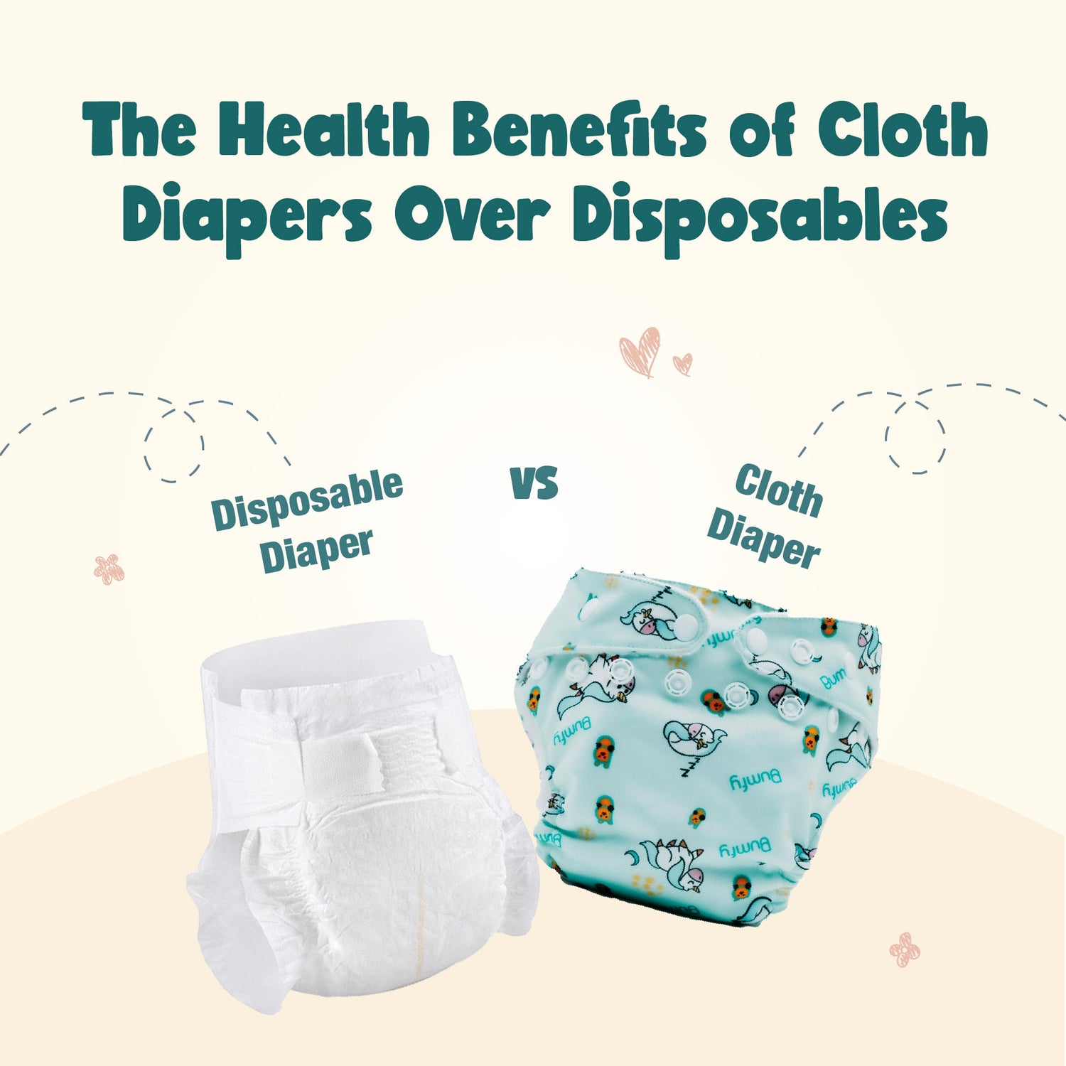 The Health Benefits of Cloth Diapers Over Disposables