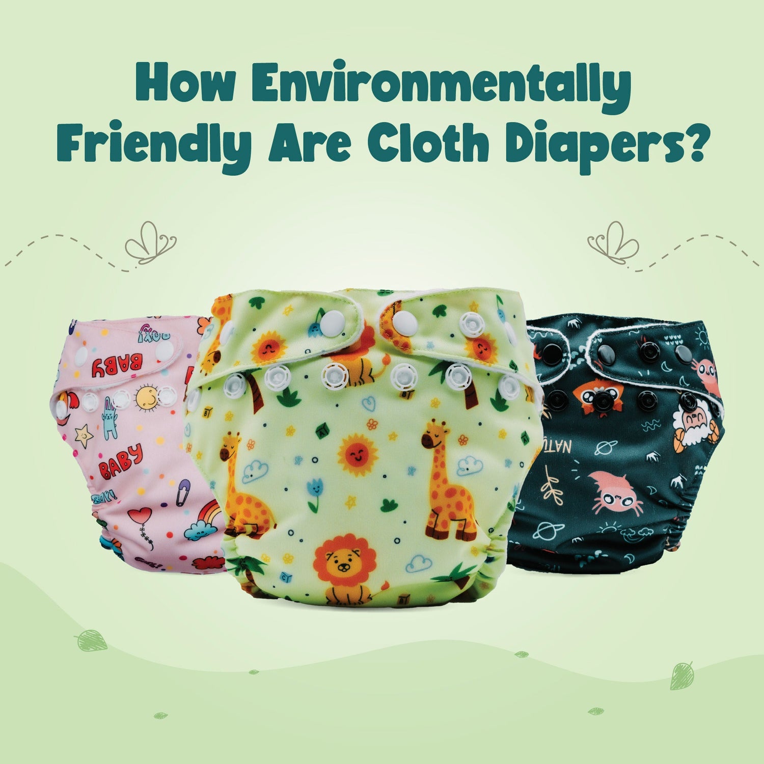 Environmentally How Friendly Are Cloth Diapers?