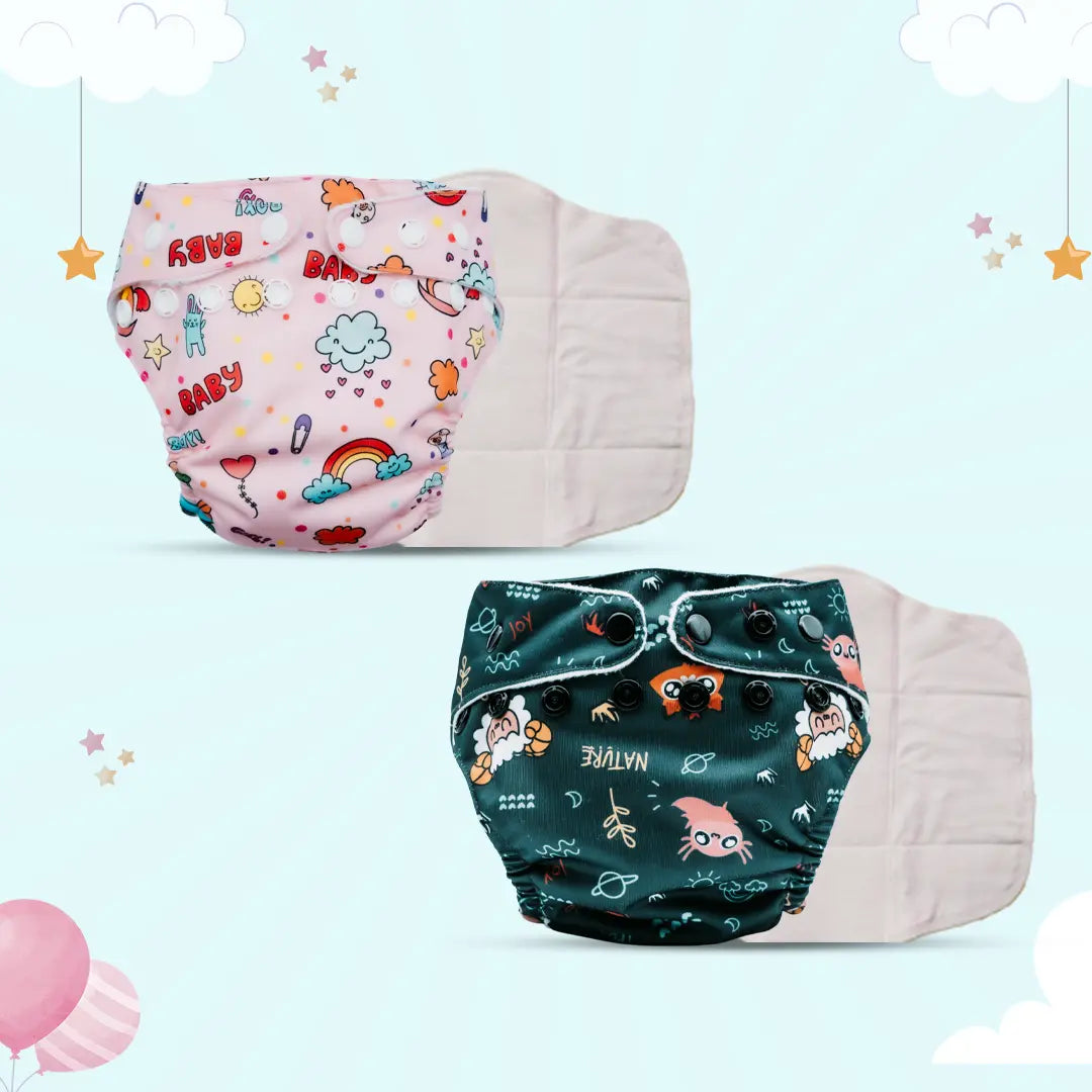 Pack of 2 Melo Diapers