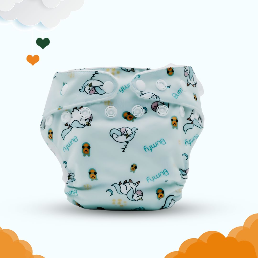 Dream Blue Bumfy Melo Diapers Bumfy 