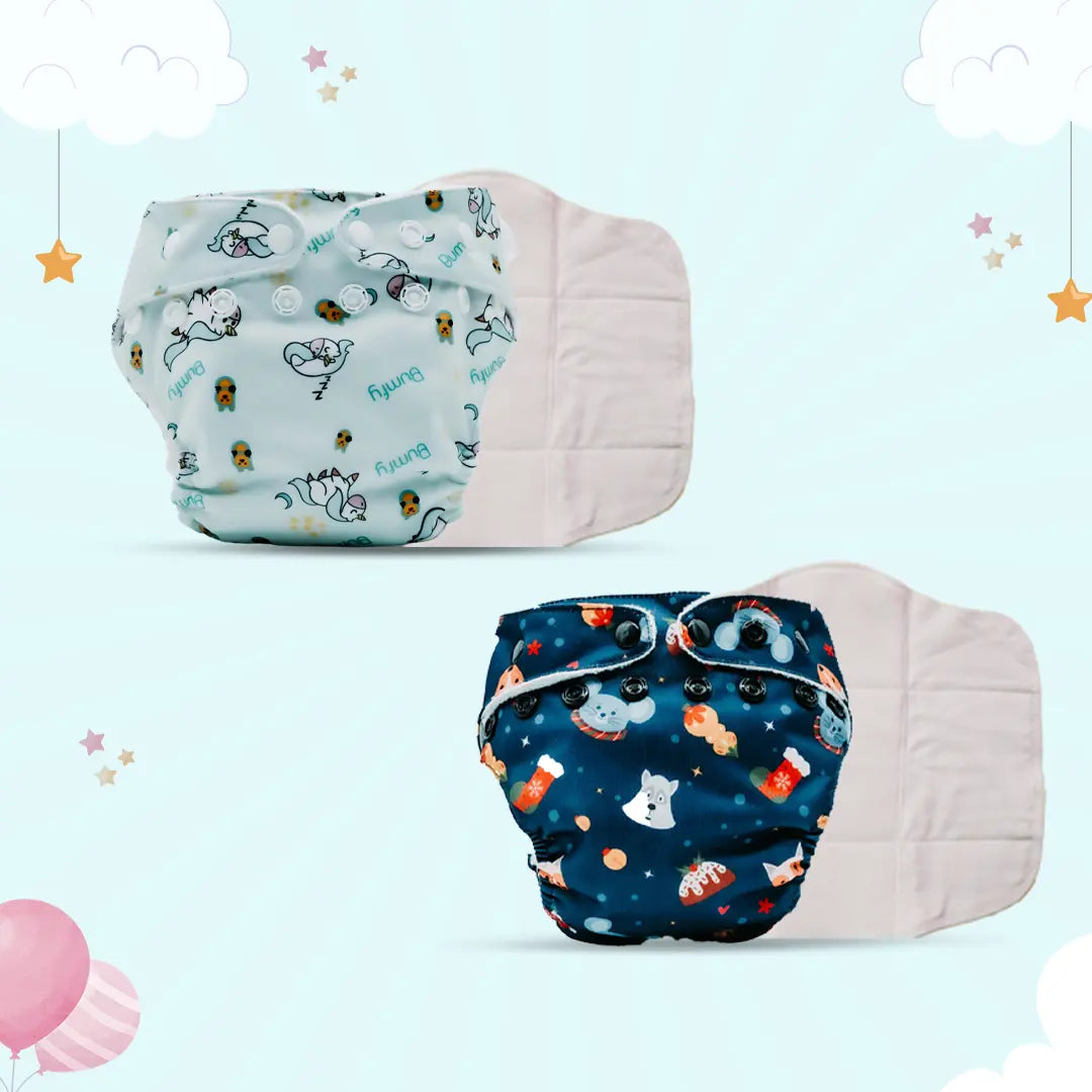 Pack of 2 Melo Diapers