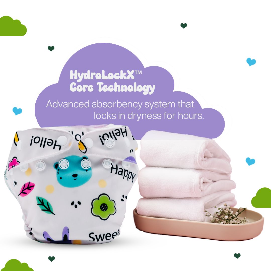 Sweet Girl Bumfy Melo Diapers Bumfy 