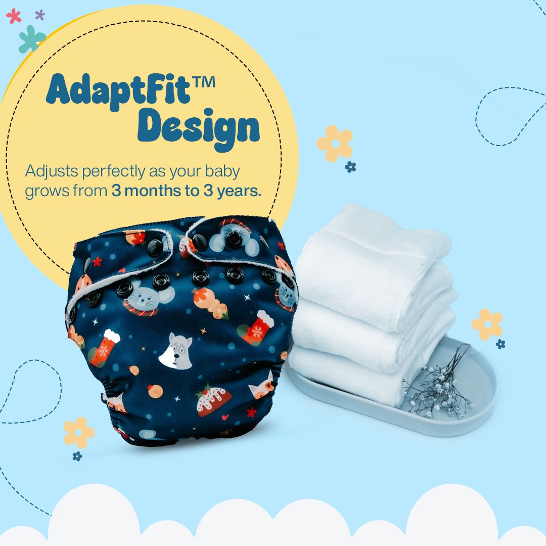 Space Boy Bumfy Melo Diapers Bumfy 