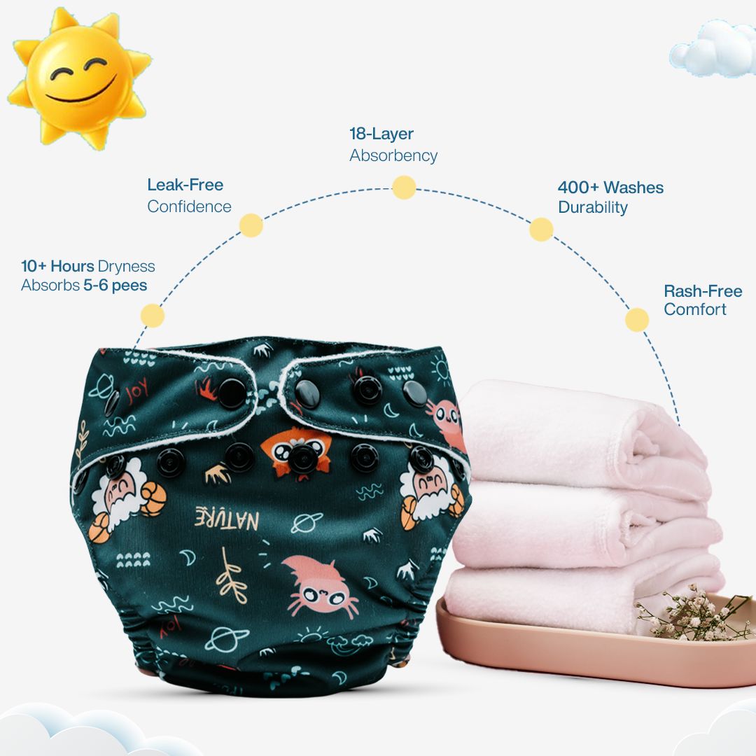 Good Night Bumfy Melo Diapers Bumfy 