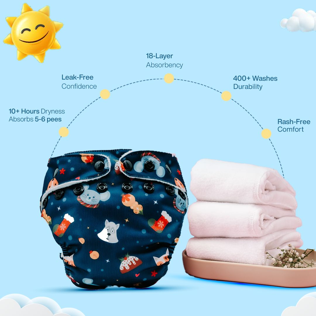 Space Boy Bumfy Melo Diapers Bumfy 