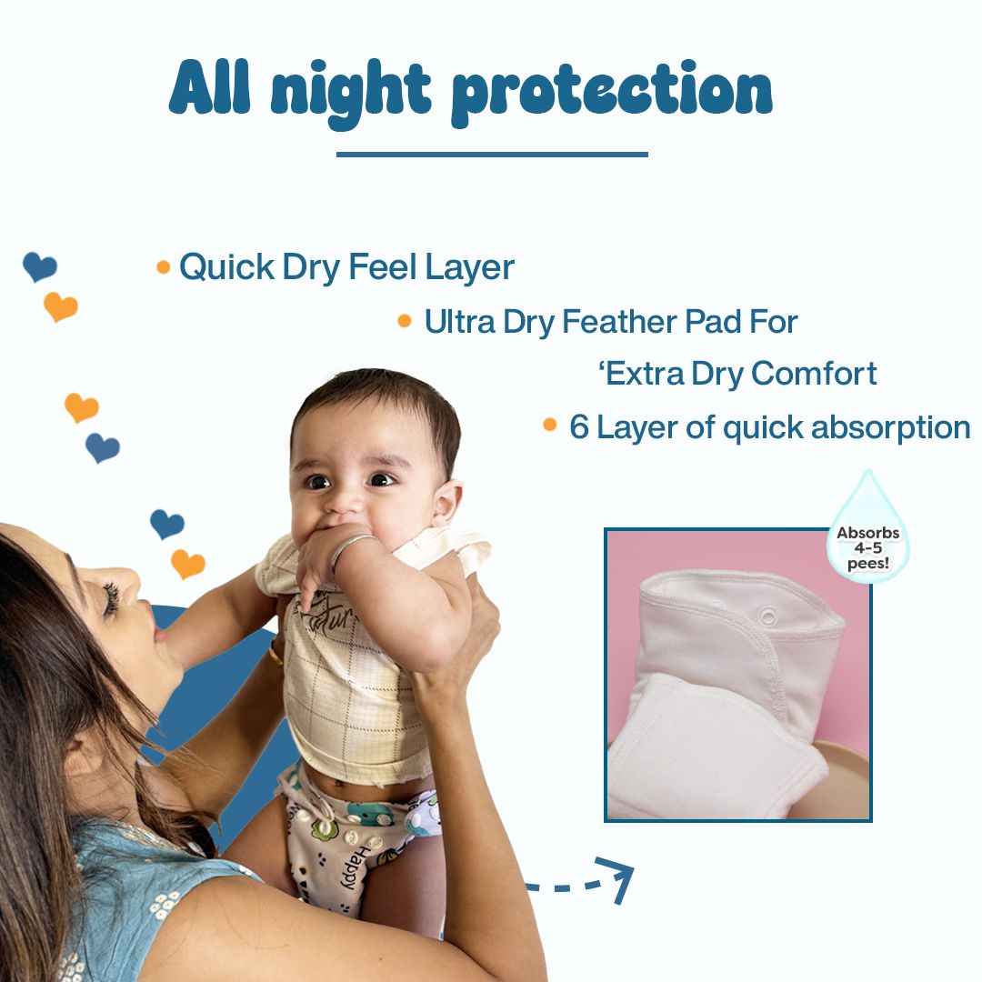 Dream Blue Bumfy Melo Diapers Bumfy 