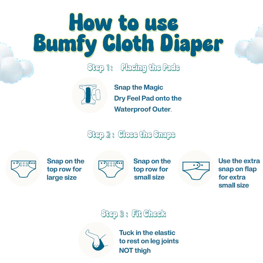 Sweet Girl Bumfy Melo Diapers Bumfy 