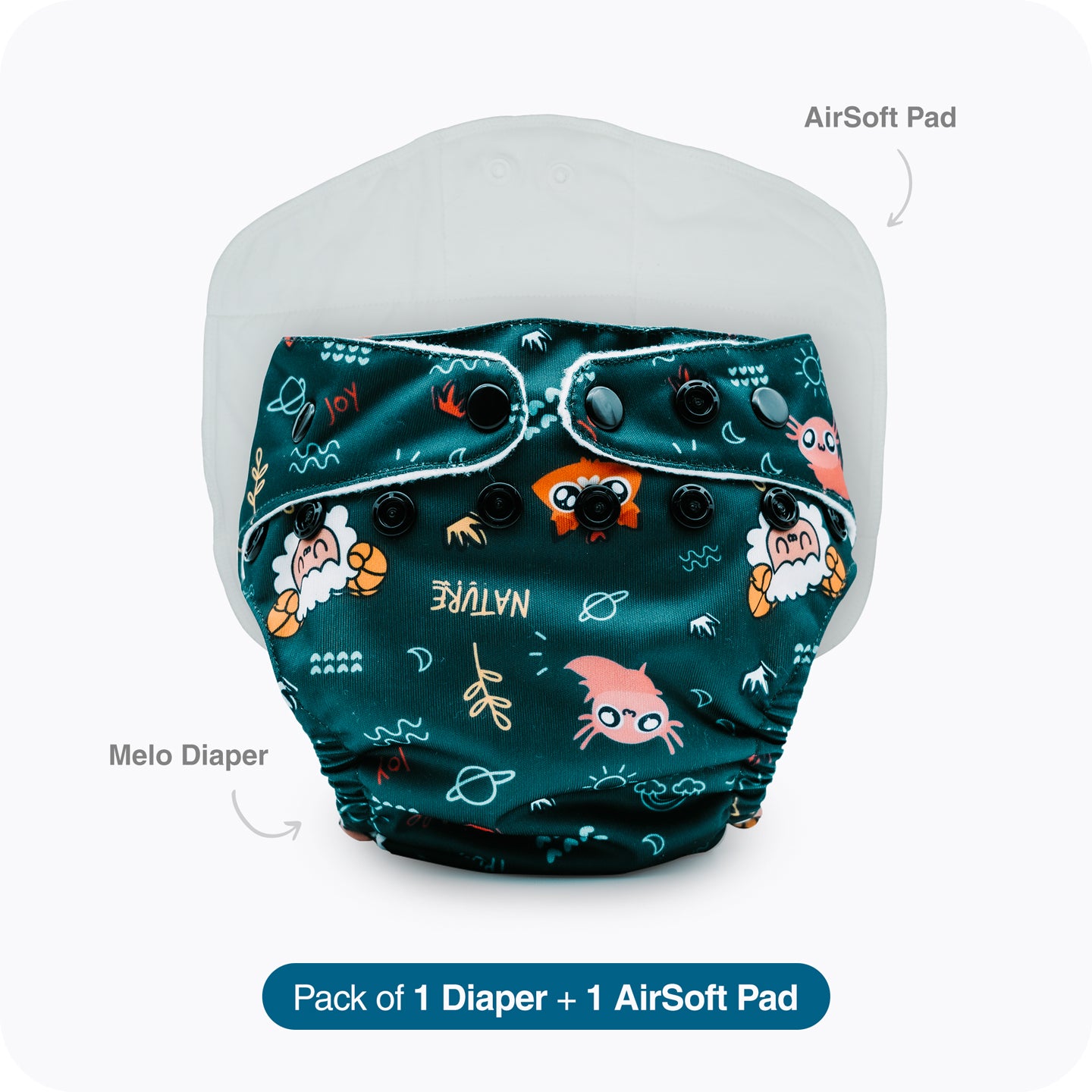 Good Night Bumfy Melo Diapers