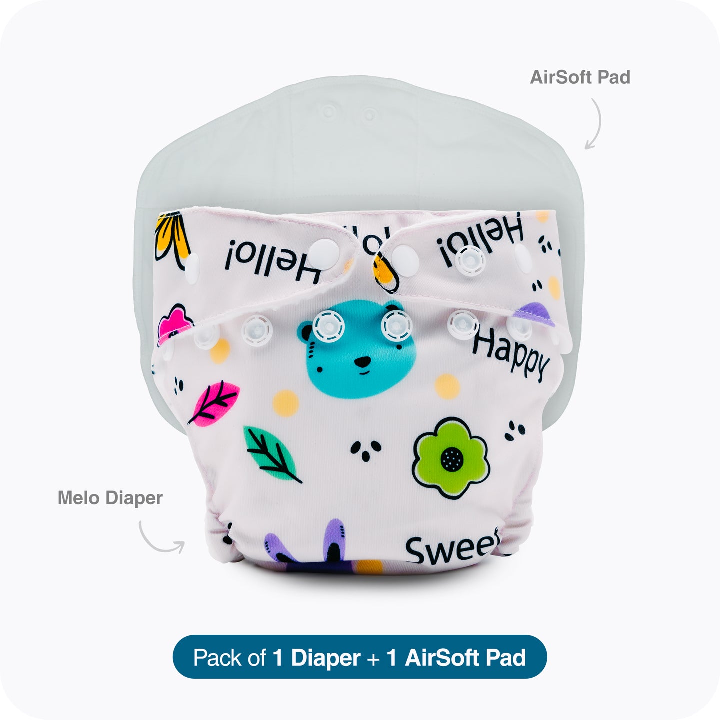 Sweet Girl Bumfy Melo Diapers