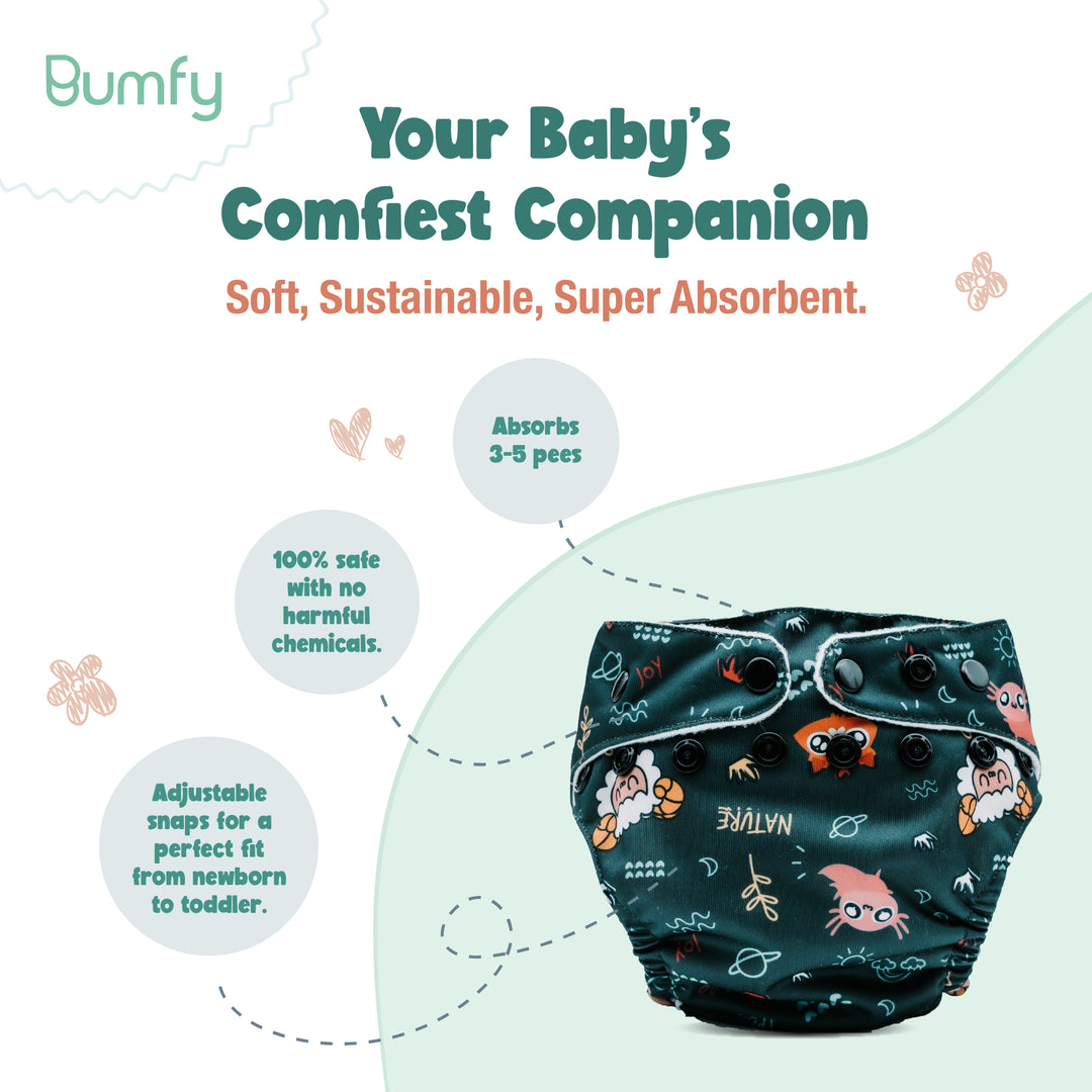 Good Night Bumfy Melo Diapers